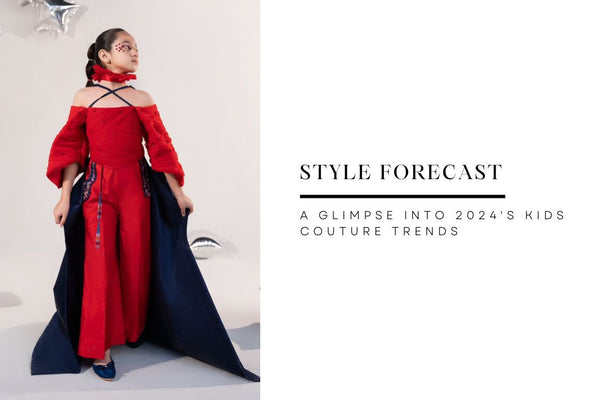 Style Forecast: A Glimpse into 2024's Kids Couture Trends