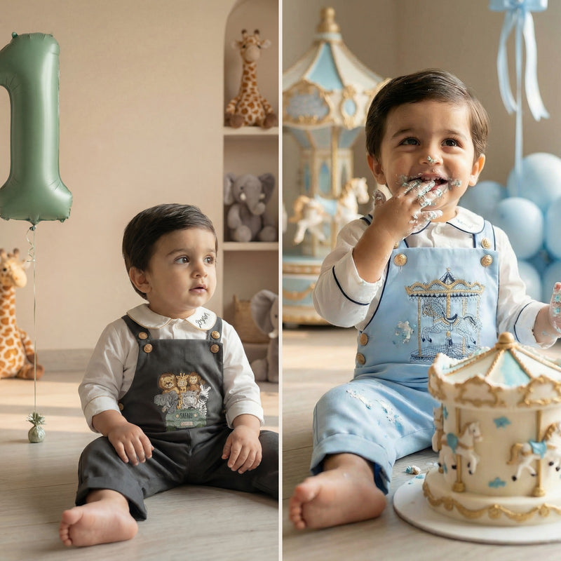 Zeezou 1st Birthday outfits