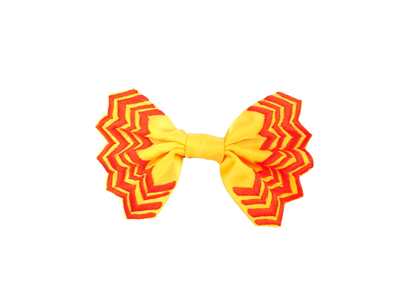Bow tie | Onyx - Red & yellow