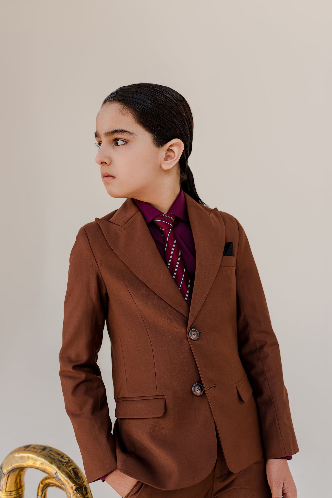 Tan Brown Suit – Zeezou