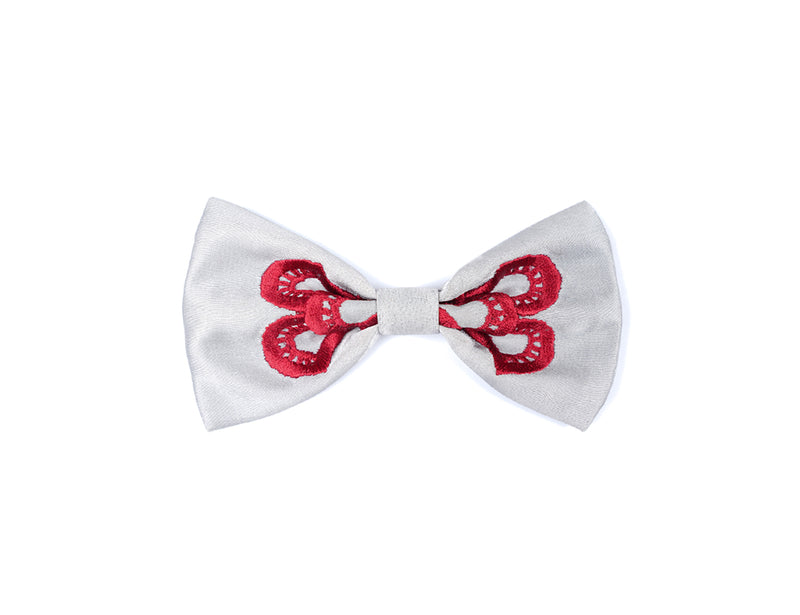 Bow tie | Abstract - Grey